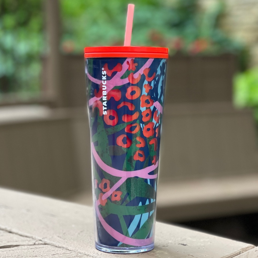 Starbucks Jungle Leopard Print Summer Tumbler